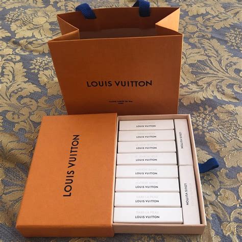 louis vuitton perfume box|louis vuitton samples.